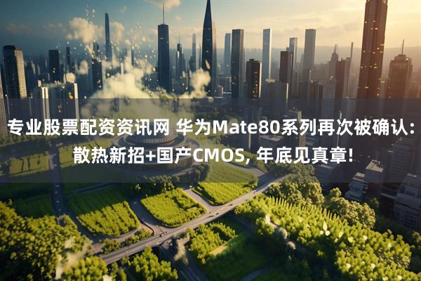 专业股票配资资讯网 华为Mate80系列再次被确认: 散热新招+国产CMOS, 年底见真章!